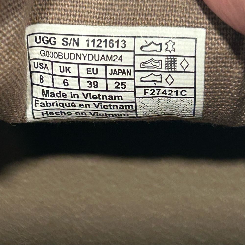 UGG Women's Cahlvan Platform Sneakers, Size 8, Chestnut Suede, 1121613 - Picture 11 of 11